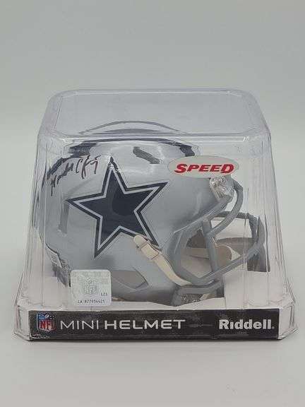 Randell Cunningham Signed Dallas Cowboys Helmet with COA image