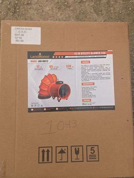 12in Utility Blower Fan image