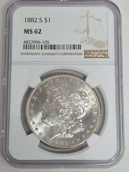 1882 S Morgan MS 62 image