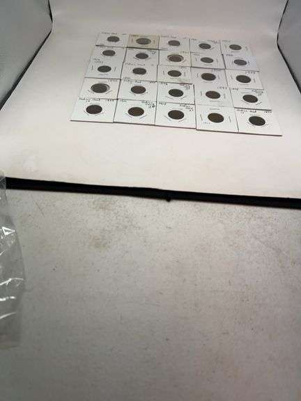 25 Indian Head Cent Various Dates image
