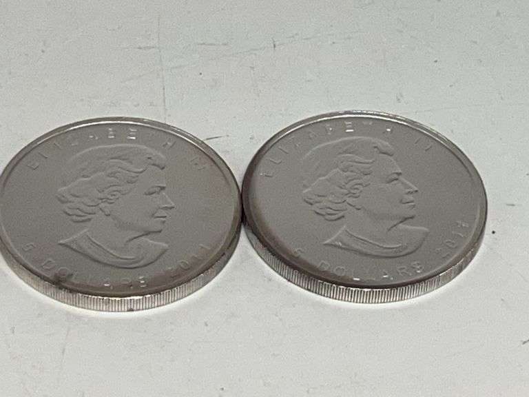 2 2011 Canadian 5 Dollar Wildlife Series BU image