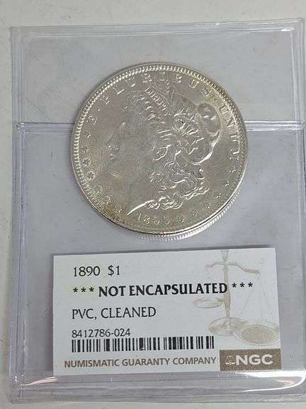 1890 Morgan Silver Dollar image