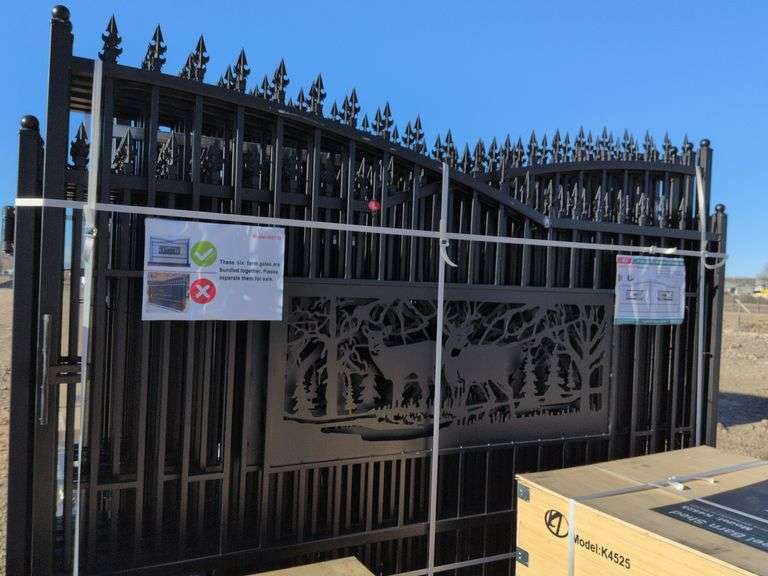 Set of Deer Motif Style Gates image