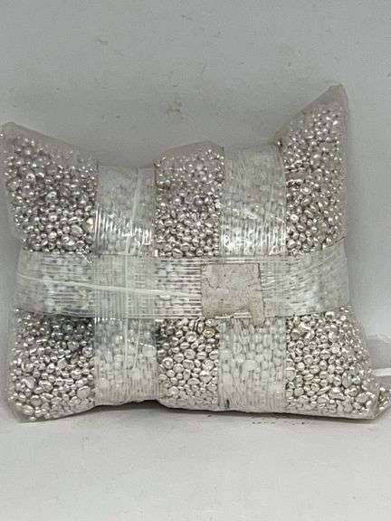 100 Troy Oz Bag of .999 Silver Shot image
