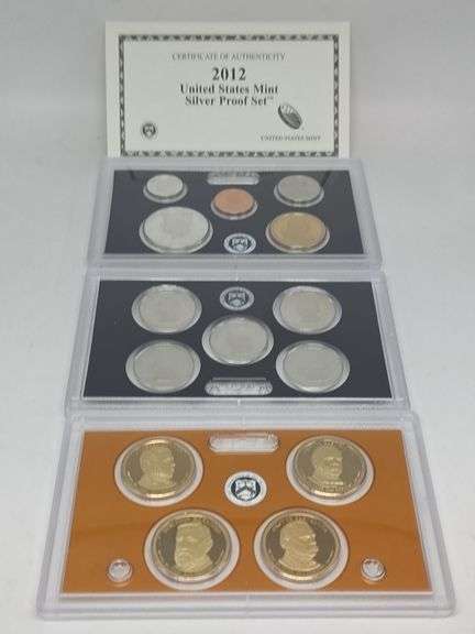 2012 US Mint Silver Proof Set image