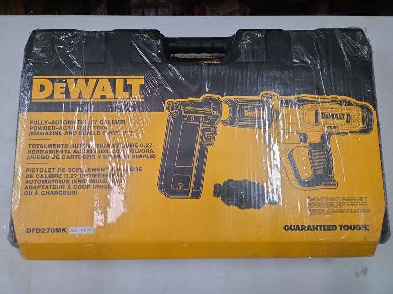 Dewalt Dfd270MK Nail Gun Fully Auto .27 Cal image