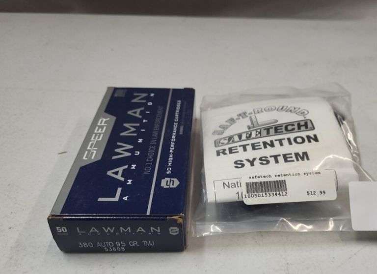 Lawman 380 Auto Ammunition and Safetech Retention System image