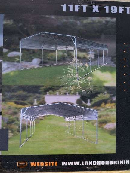 11'x19' All Steel Carport image