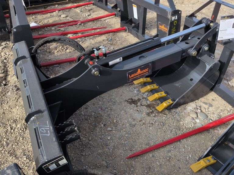 Big Arm Backhoe For Skidsteer image