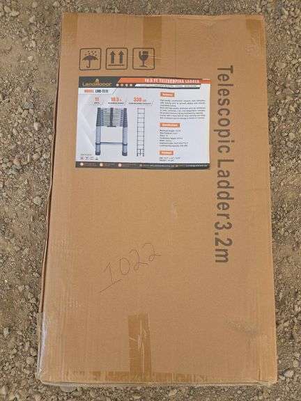 10.5ft Telescoping Ladder image