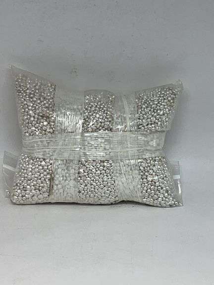 100 Troy Oz Bag of .999 Silver Shot image