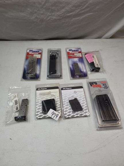 Assorted gun magazine image