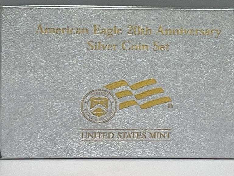 American Eagle 20th Anniversary Silver Coin Set image
