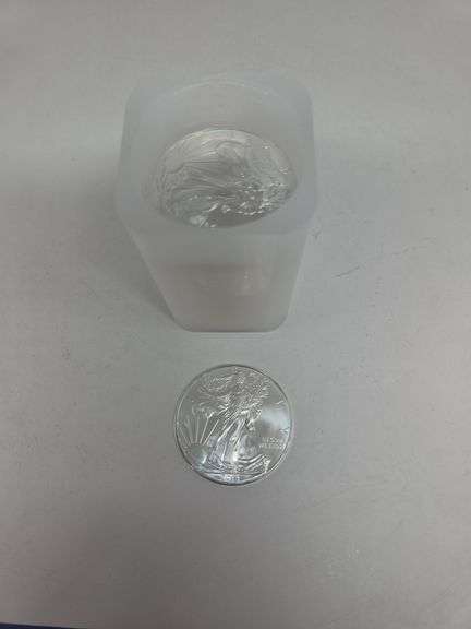 1 Roll Of 20 2014 Silver Eagles image