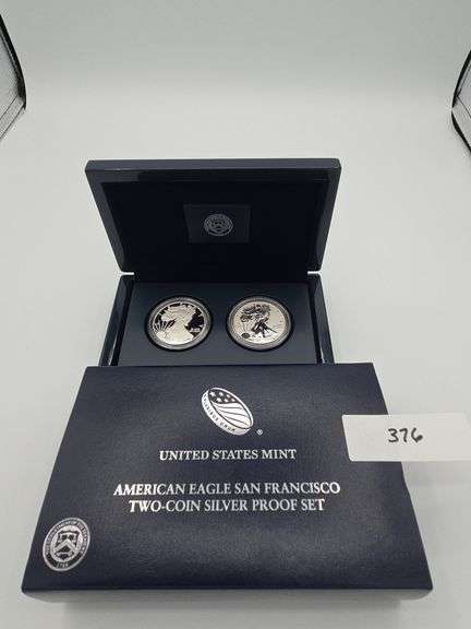 American Eagle 2012 San Francisco Two-Coin Silver Proof Set image
