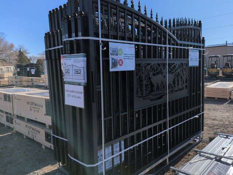 Set of Deer Motif Style Gates image