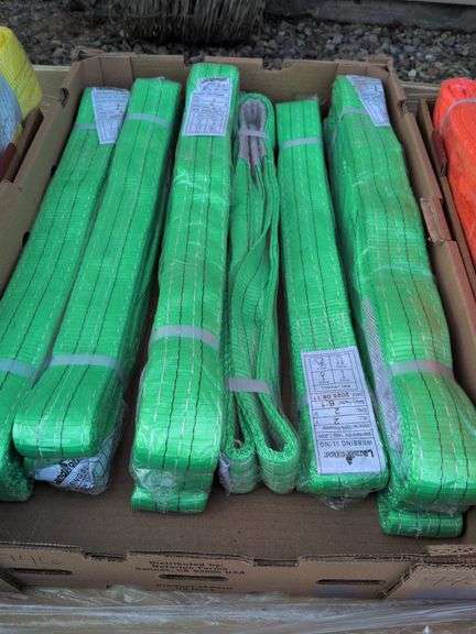 6 - Green Webbing Slings image