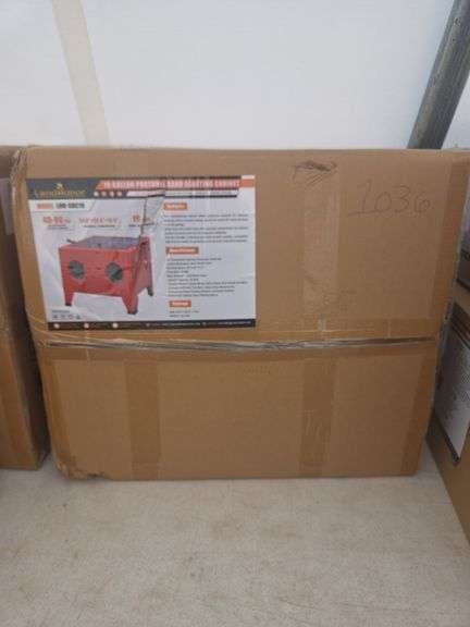 19 Gallon Portable Sand Blasting Cabinet image