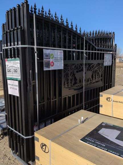 Set of Deer Motif Style Gates image