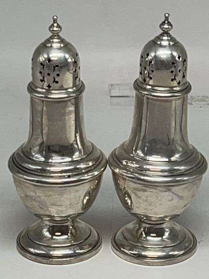 Gorham Sterling Silver Salt & Pepper Shakers 104.7 Grams Stamped Gorham Sterling 788 image