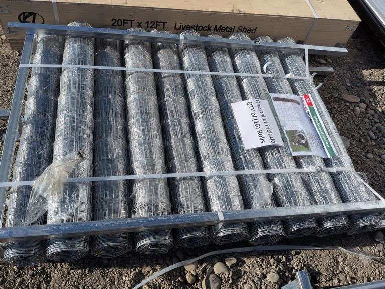 10 Rolls - Hot Dip Galvanized Field Fence image