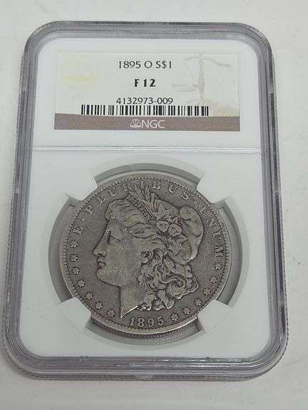 1895 O Morgan F12 Rare Date image