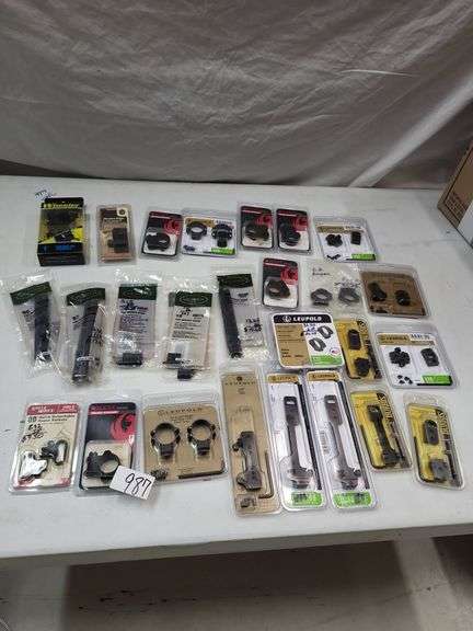 Gun scope mounting accessories. Weaver, leupold, Burris, Ruger, uncle mikes image