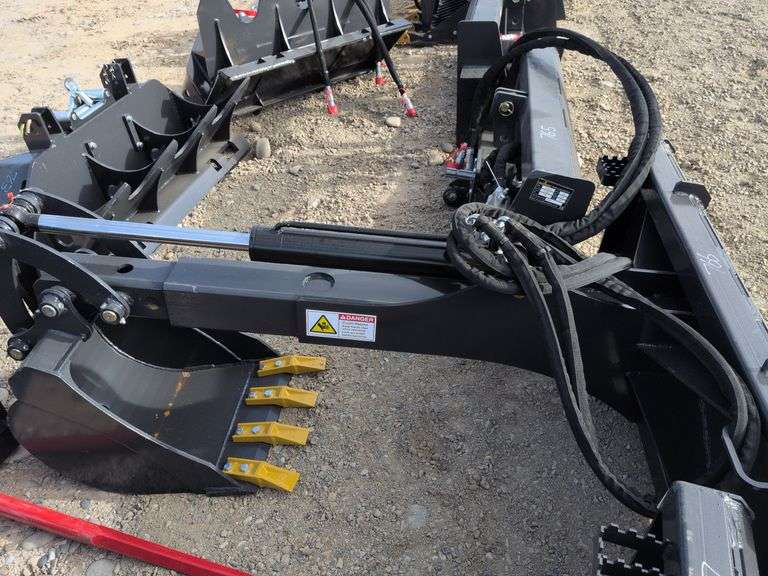Big Arm Backhoe For Skidsteer image