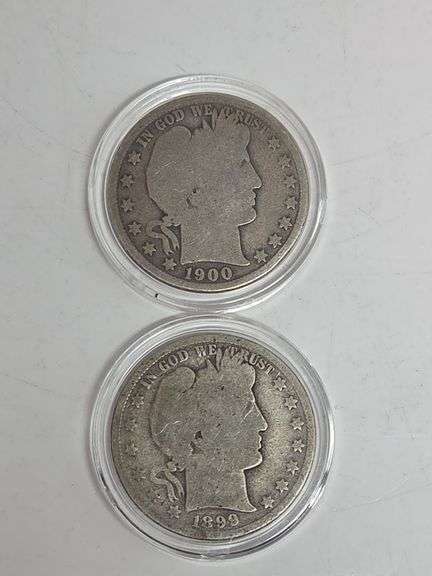 1899 & 1900 Barber Halfs image