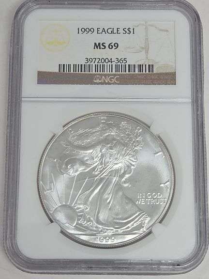 1999 Silver Eagle MS69 image