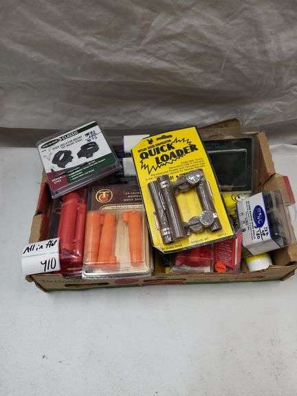 Ring mount lot, speed shells, quick loader, bore butter, choke tube, see photos image