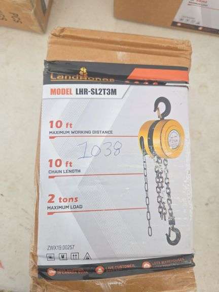 2-Ton Lift Hand Chain Hoist image