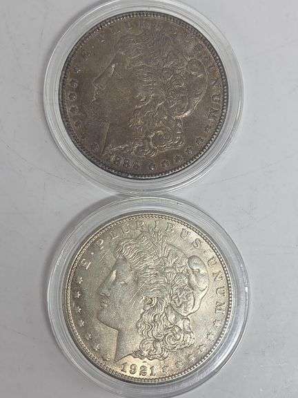 1888 & 1921 Morgan image