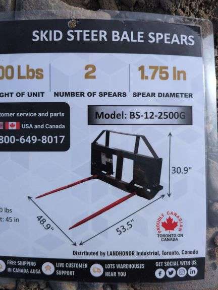 Skid Steer Bale Spear image
