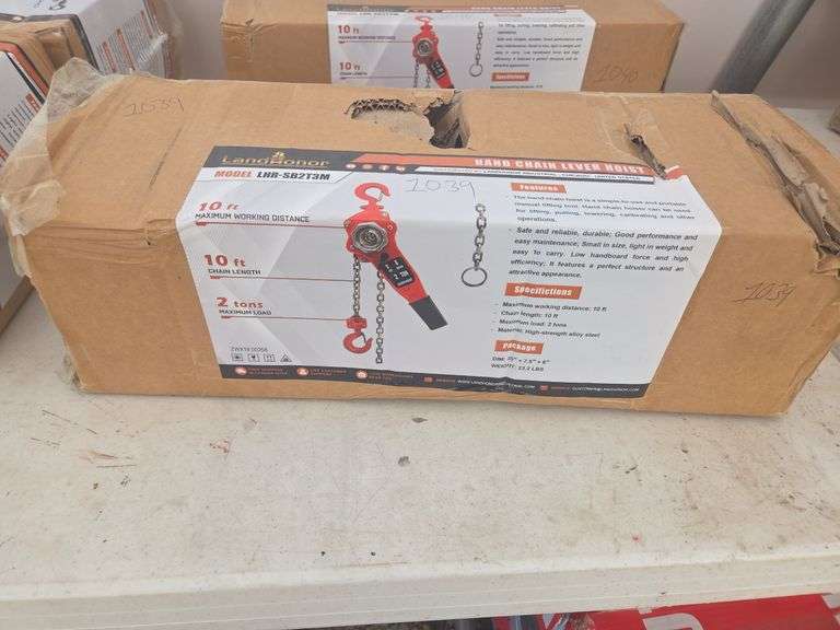 2-Ton Lift Hand Chain Lever Hoist image