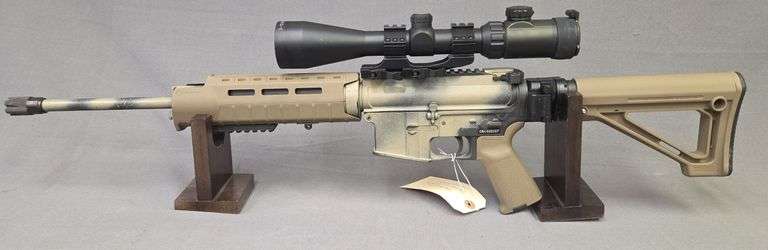 Bushmaster Model Carbon 15 .223/5.56 Rifle With Folding Stock image