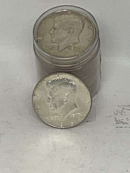 20 - 1964 Kennedy Half 90% Silver image