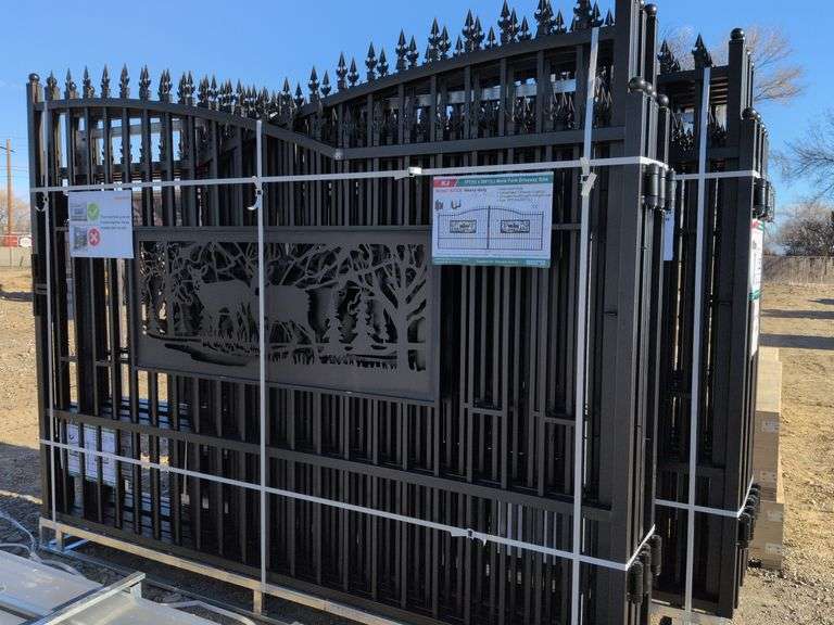 Set of Deer Motif Style Gates image