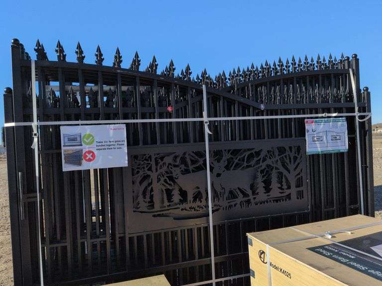 Set of Deer Motif Style Gates image