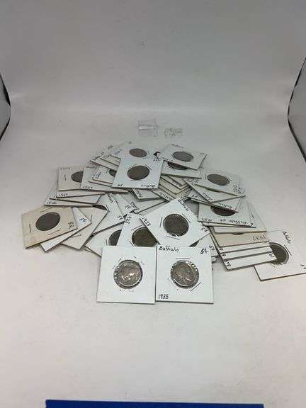 50 Buffalo Nickels Various Dates image