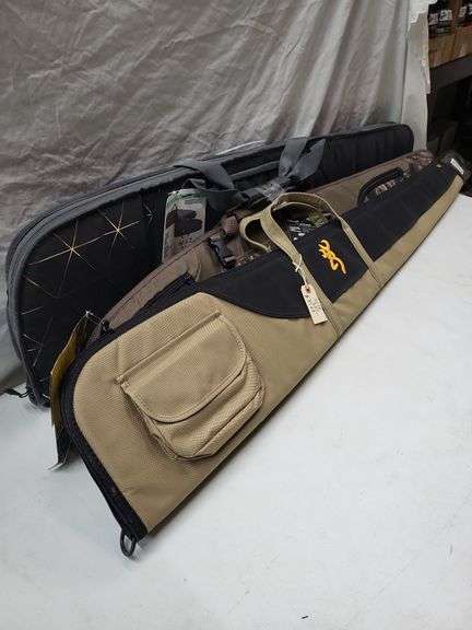 Lot of 3 Rifle Cases: Allen Bonanza, Girls with Guns, Browning Cimarron image