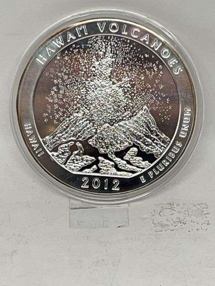 2012 5 oz George Washington Silver Round image