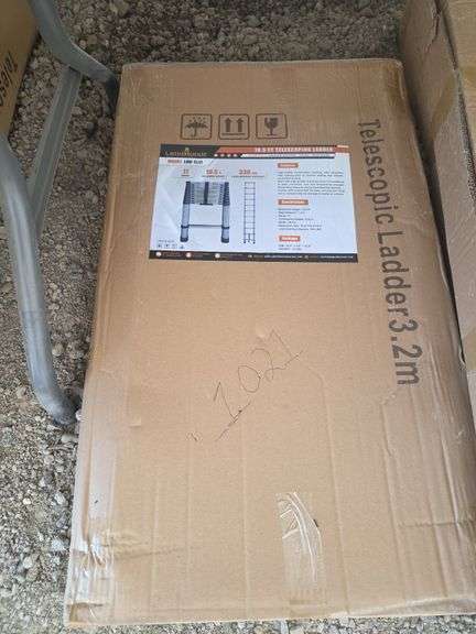 10.5ft Telescoping Ladder image