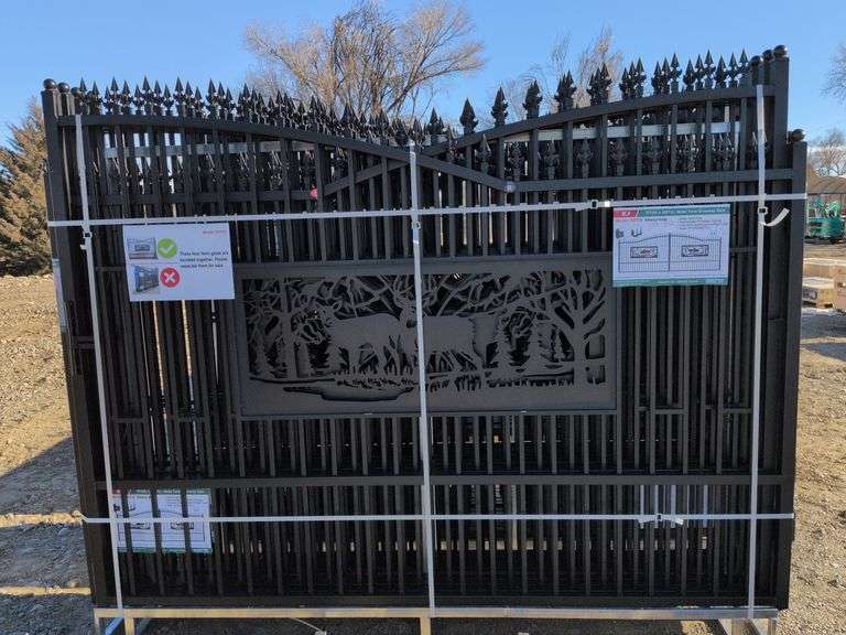 Set of Deer Motif Style Gates image