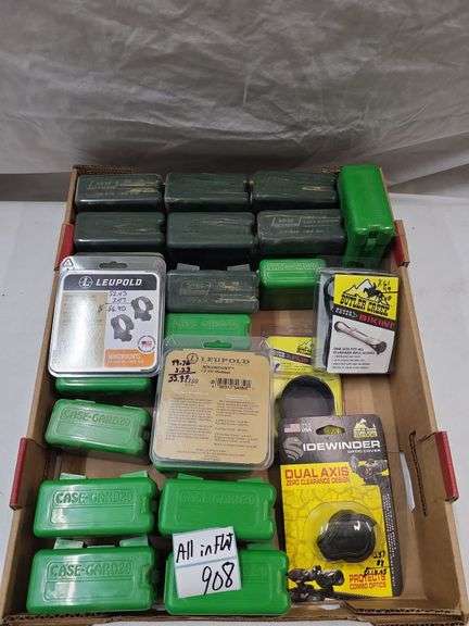 Leupold ringmounts, optic cover scope cover, Case gard lot image