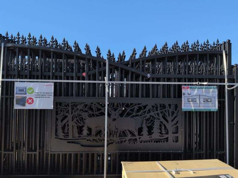 Set of Deer Motif Style Gates image