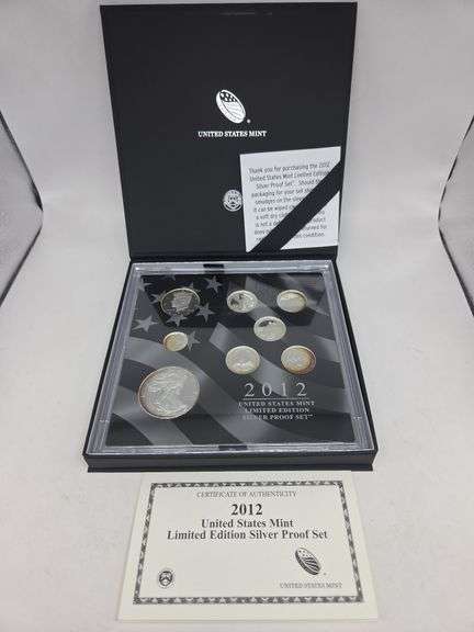 2012 United States Mint Limited Edition Silver Proof Set image
