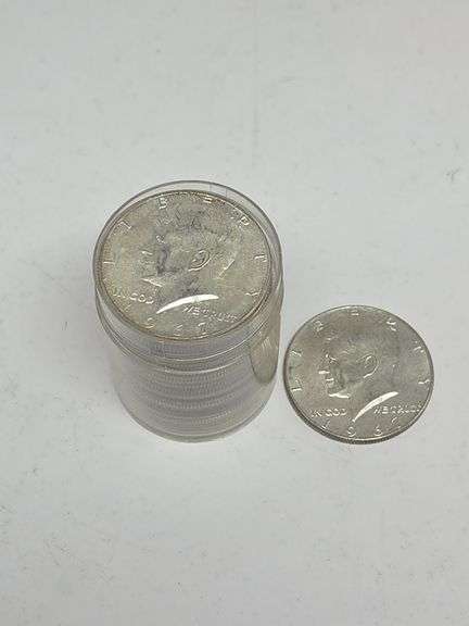 Roll of 20 Kenndy Half 40 % Silver image