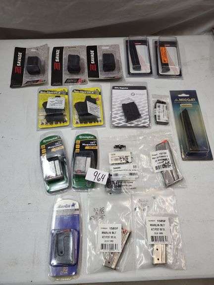 Gun magazine lot, Savage A22 WMR, Ruger .22 cal. Remington, Marlin  lot image