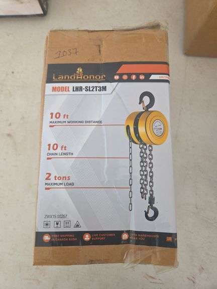 2-Ton Lift Hand Chain Hoist image